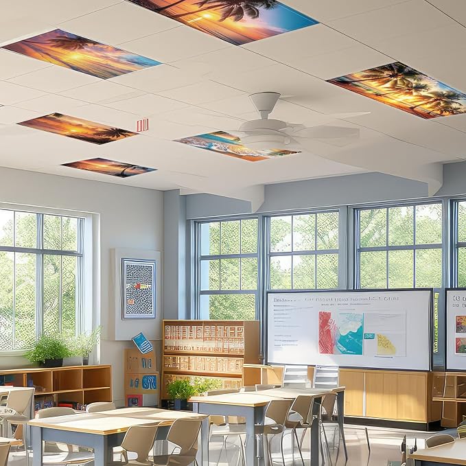 8 Pcs Fluorescent Light Covers - Image 7