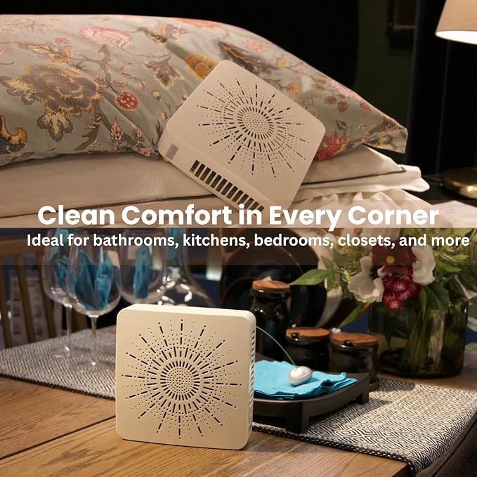 Portable Desktop Air Purifier & Fan Combo - Image 7