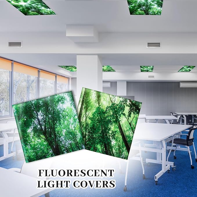 Tujoe 2 Pcs Fluorescent Light Covers - Image 6