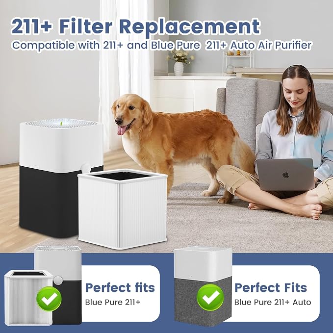 2 Pack 211+ Replacement Filter Compatible - Image 2