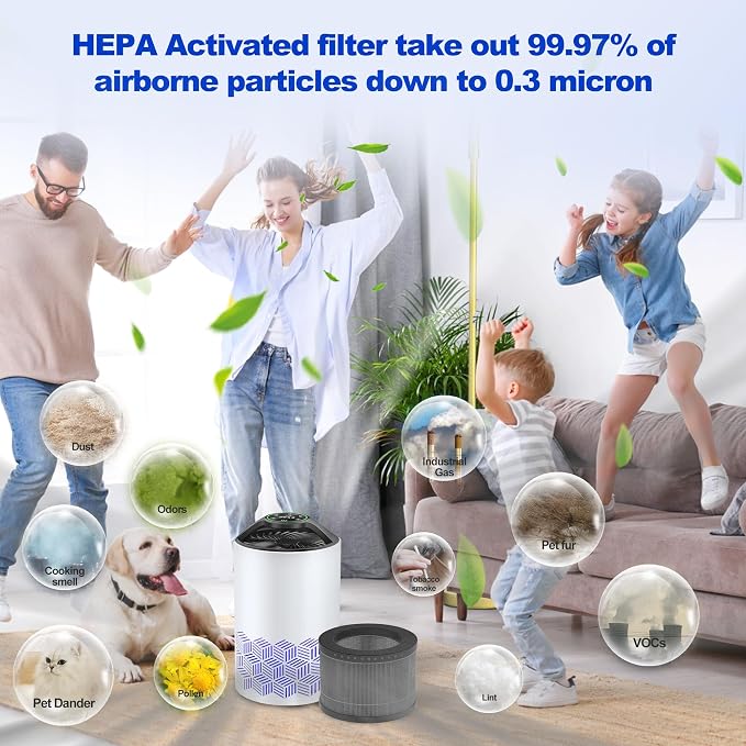 MK06 & MK01 True HEPA Replacement Filter Compatible - Image 5