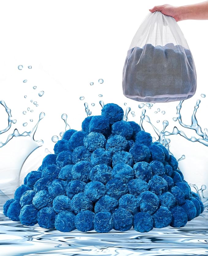 VEVOR Pool Filter Balls for Sand Filter, 3.1 lbs, Filter Balls Replace Pool by VEVOR