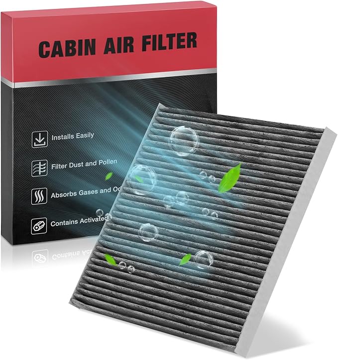 BDFHYK Cabin Air Filter with Activated Carbon Compatible with Nissan Quest by BDFHYK