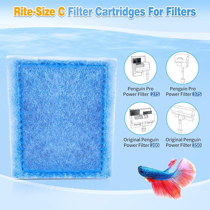 Umlecoa 8/16/32 Pack Rite-Size C Filter Cartridges Compatible - Image 2