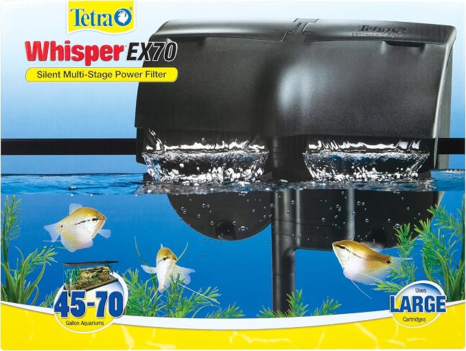 Tetra Whisper EX 70 Filter For 45 To 70 Gallon aquariums, Silent Multi-Stage - Image 3