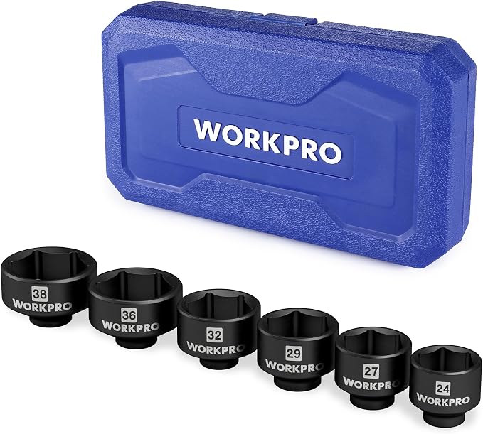 WORKPRO 24-38mm Oil Filter Socket Wrench, Oil Filter Removal Tool, Oil Filter by WORKPRO