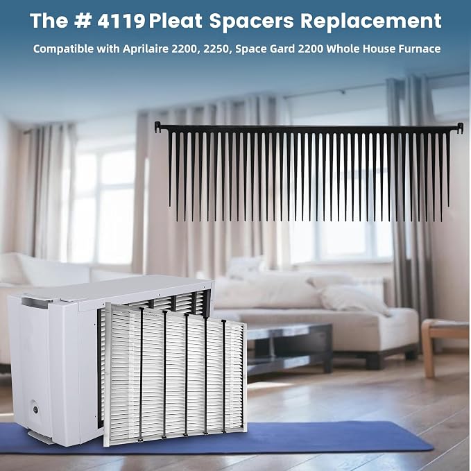 6 Pack #4119 Pleat Spacers Replacement Compatible - Image 5
