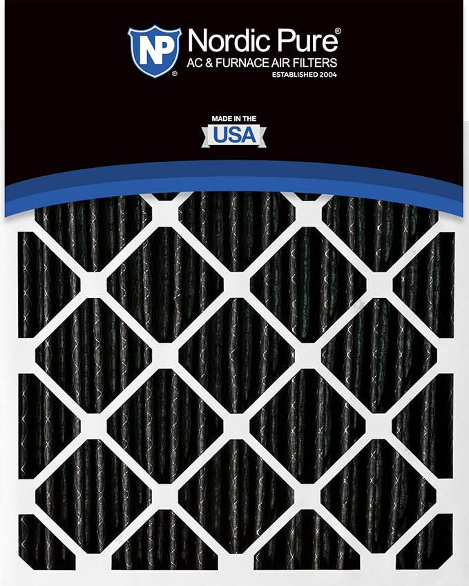 Nordic Pure 20x20x4 Pleated Plus Carbon Air Filters MERV 8 2 Pack - Image 5