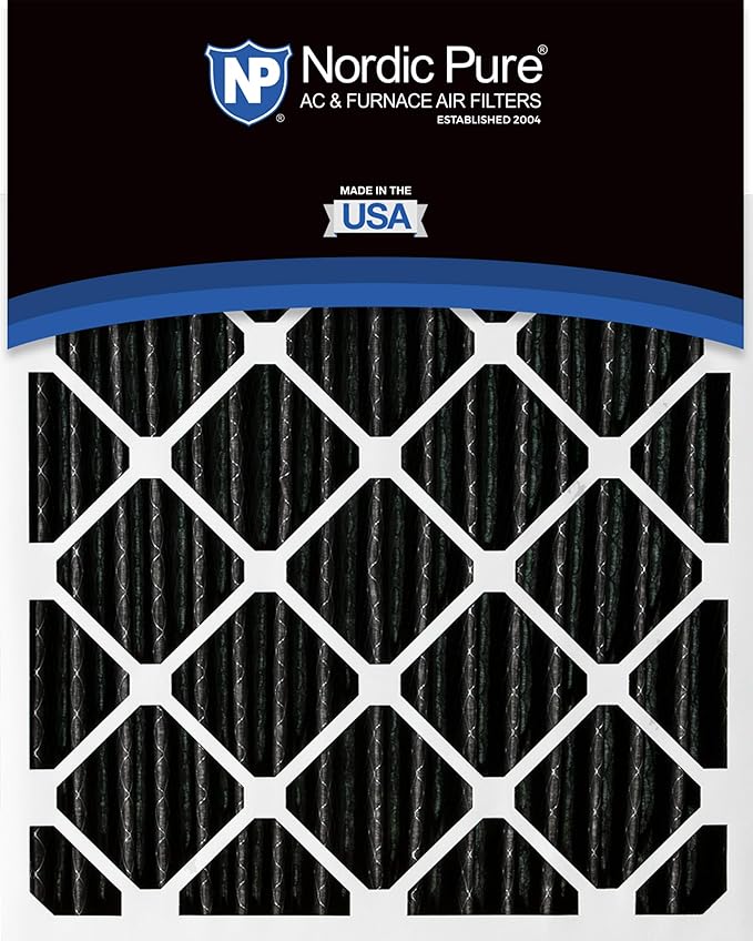 Nordic Pure 20x25x4 Pleated Air Filter MERV 12 Pleated + Carbon 6 Pack - Image 5