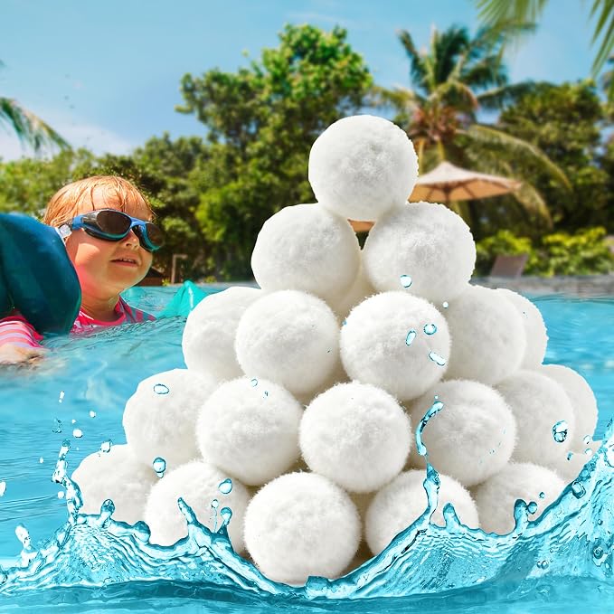 Pool Filter Balls by EverCrystal