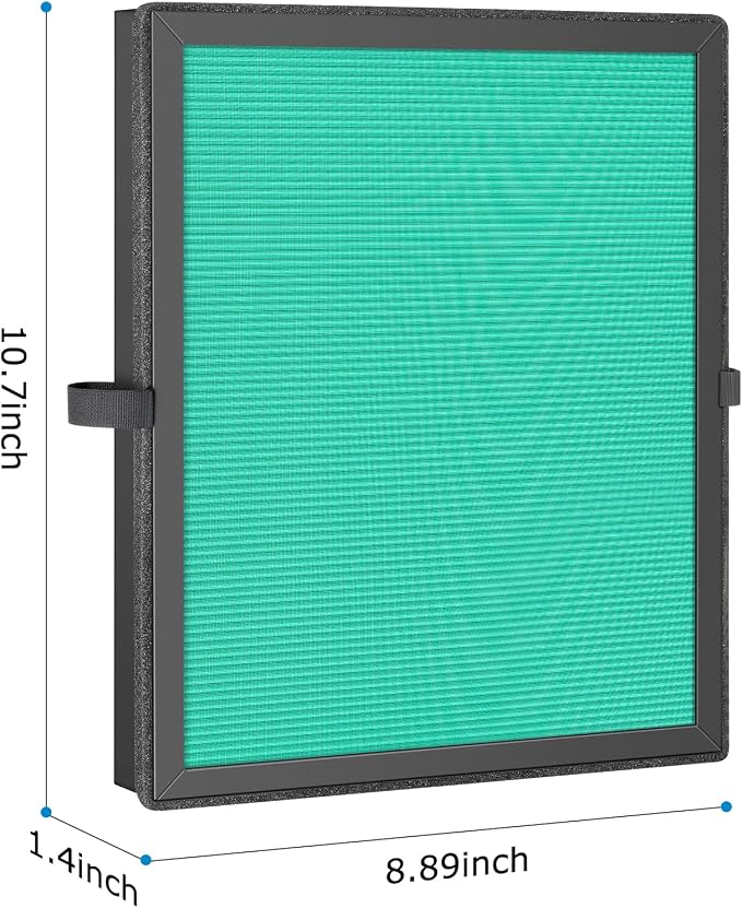 2 Pack MK-04 Air Filter Replacement Compatible - Image 7