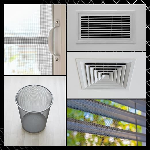 6-Pack Wire Mesh Screen 12×8 Inch – 20 Mesh Stainless Steel Durable, Smooth - Image 2