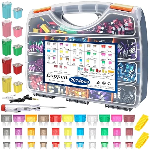 2014Pcs Car Fuses Assortment Kit by Eoppen
