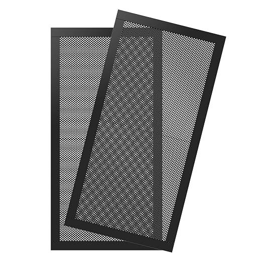 MoKo 120 x 240mm Dust Filter for Computer Cooler Fan, Magnetic Frame PC Fan by MoKo