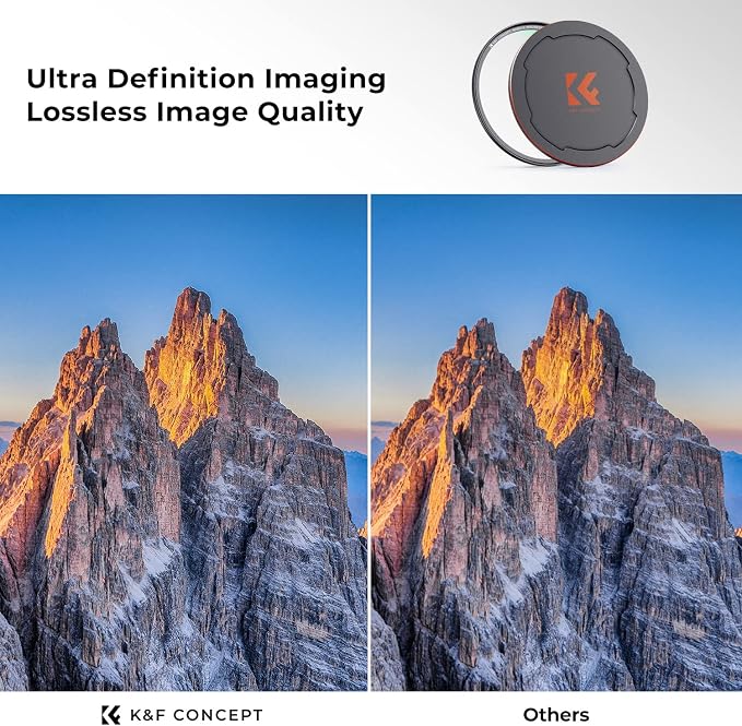 K&F CONCEPT 52mm Magnetic MC UV Lens Protection Filter + Lens Filter Cap | 1s - Image 3