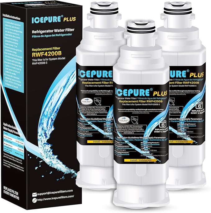 ICEPURE PLUS NSF53 DA97-17376B Replacement by ICEPURE