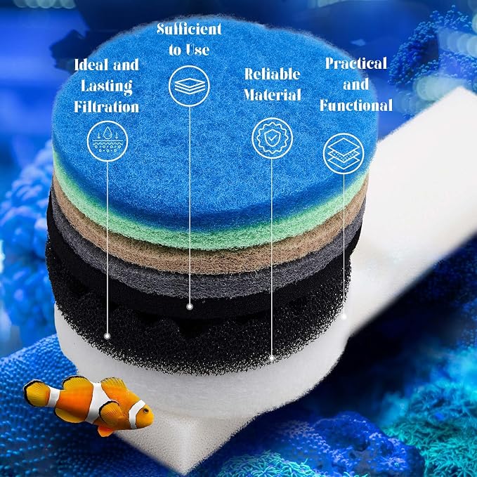 31 Pcs Compatible with Fluval Fx4/Fx5/Fx6 Replacement Filter Media, 3 Foam Block - Image 5