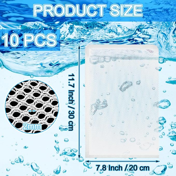 Abbylike 10pcs Large Filter Media Bags - Image 2