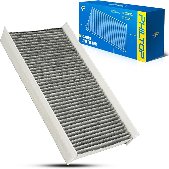 PHILTOP HEPA Cabin Air Filter w/Activated Carbon, Compatible by PHILTOP