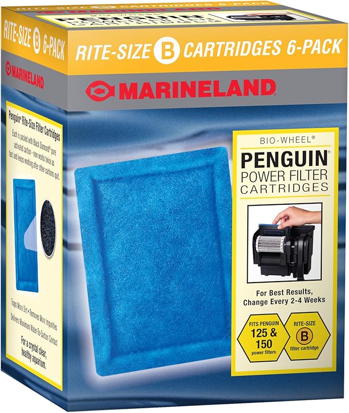 Marineland Penguin Power Filter Cartridge Rite-Size B, Replacement Cartridge by Marineland