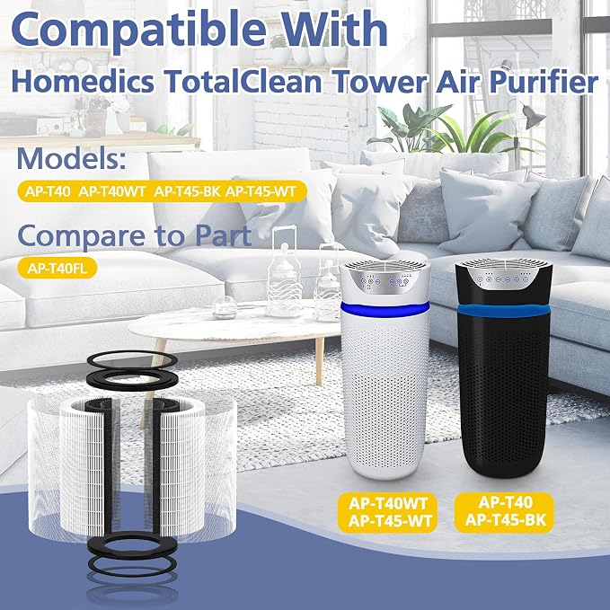 AP-T45 AP-T40FL Filter Compatible - Image 2