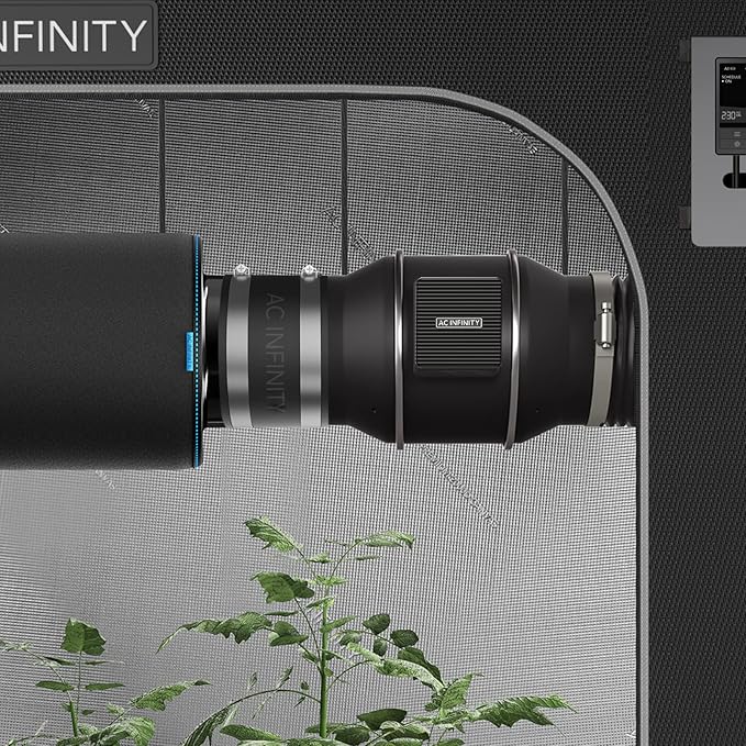AC Infinity Noise Reduction Clamp 8-Inch, Duct Coupler - Image 6