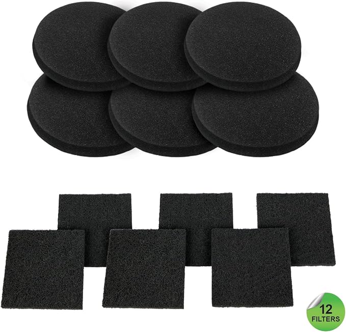12 Pieces Counter Top Activated Carbon Compost Bin Filters - Image 9