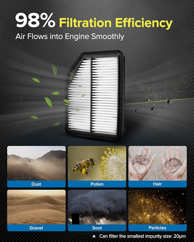 PHILTOP Engine Air Filter CA11258 Replacement - Image 2
