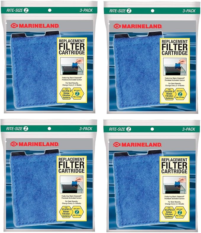 MarineLand Rite Size Aquarium Filter Cartridge Bundles by Marineland
