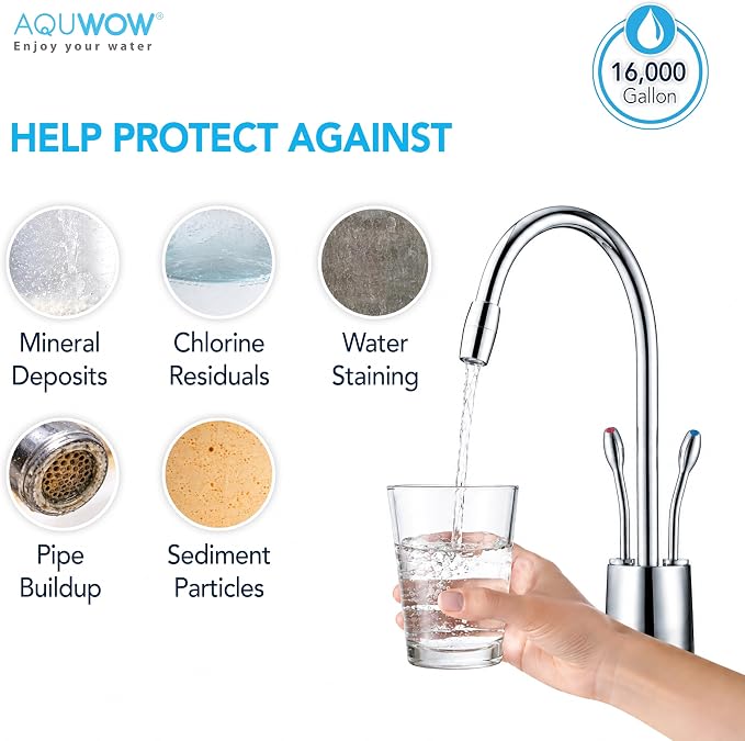 CTO20 5 Micron 2.5" x 20" Carbon Block Water Filter Set – Replacement Cartridges - Image 7