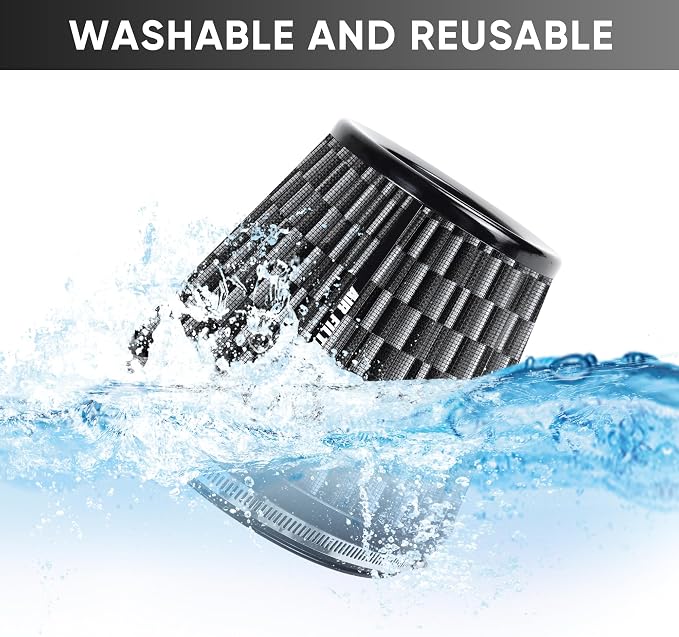 6" 152mm Inlet Cold Air Intake Filter High Flow Honeycomb Top Replacement - Image 5