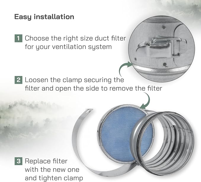 Vent Systems 6" Filter Replacement - Image 5
