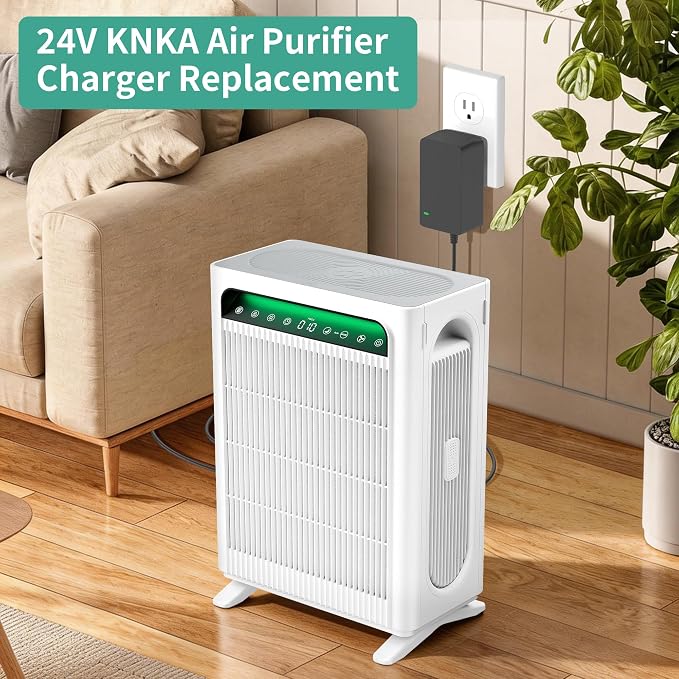 24V KNKA Air Purifier Charger Replacement Compatible - Image 2