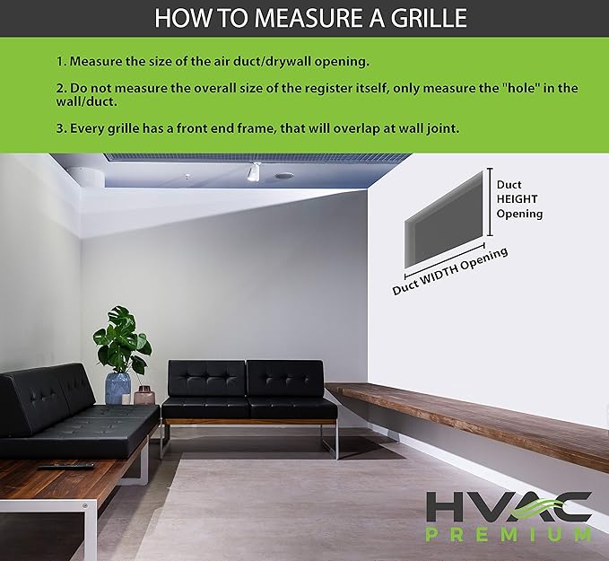 12" X 20" Aluminum Return Filter Grille - Image 5