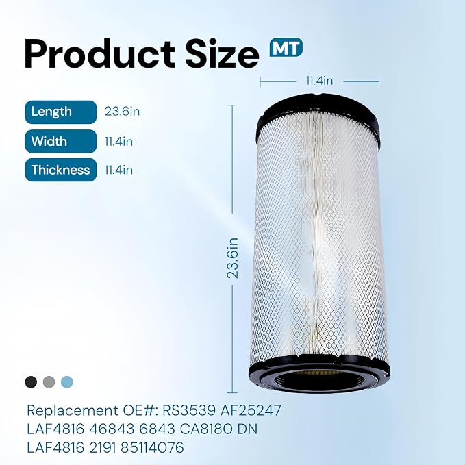 AF25247 Air Filter Compatible - Image 2