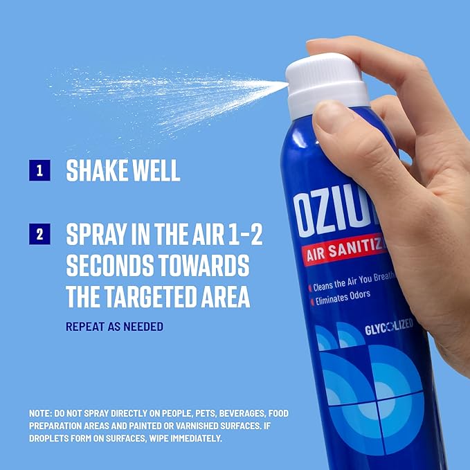 Ozium® 8 Oz. Air Sanitizer & Odor Eliminator - Image 6
