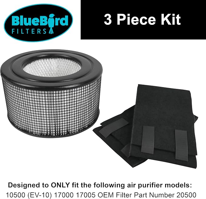 Replacement HEPA Filter & Carbon Pre Filter Kit - Image 4