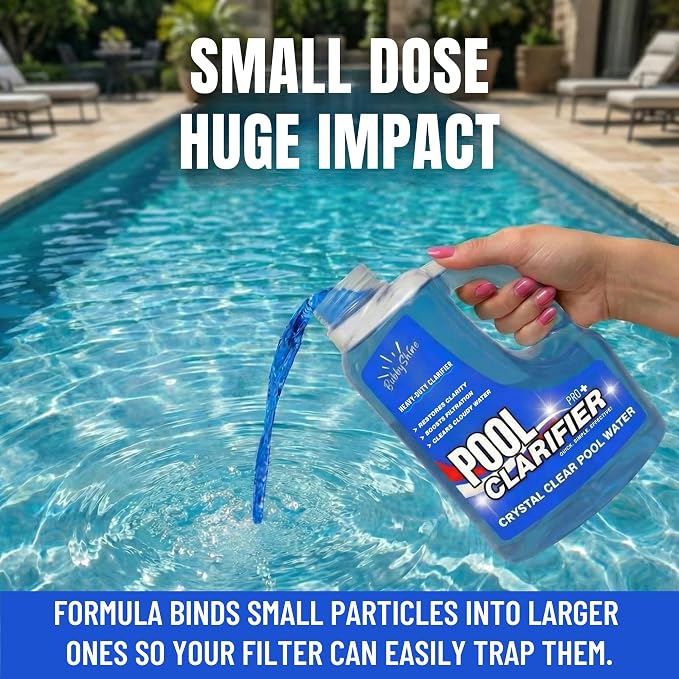 Pool Clarifier - Heavy-Duty Ultra-Concentrated Liquid, Water Clarifier - Image 6