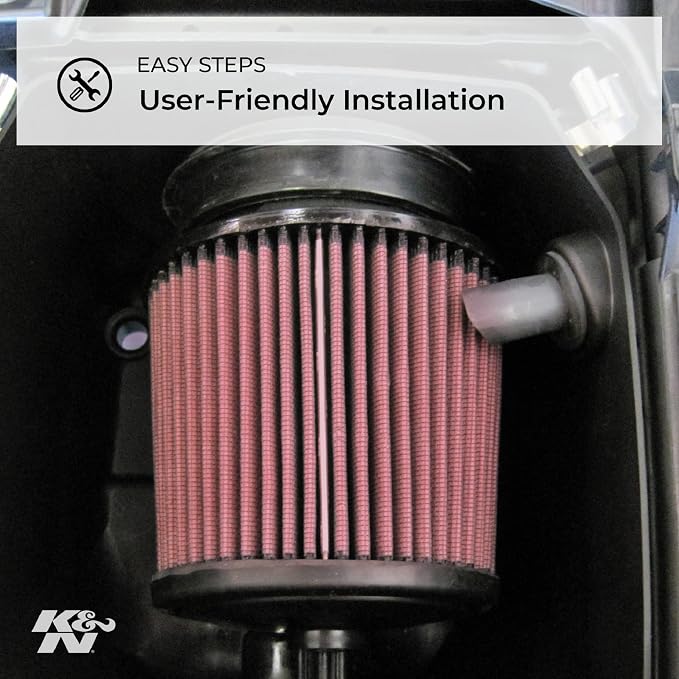 K&N Engine Air Filter: High Performance, Powersport Air Filter: Fits 2004-2014 - Image 5