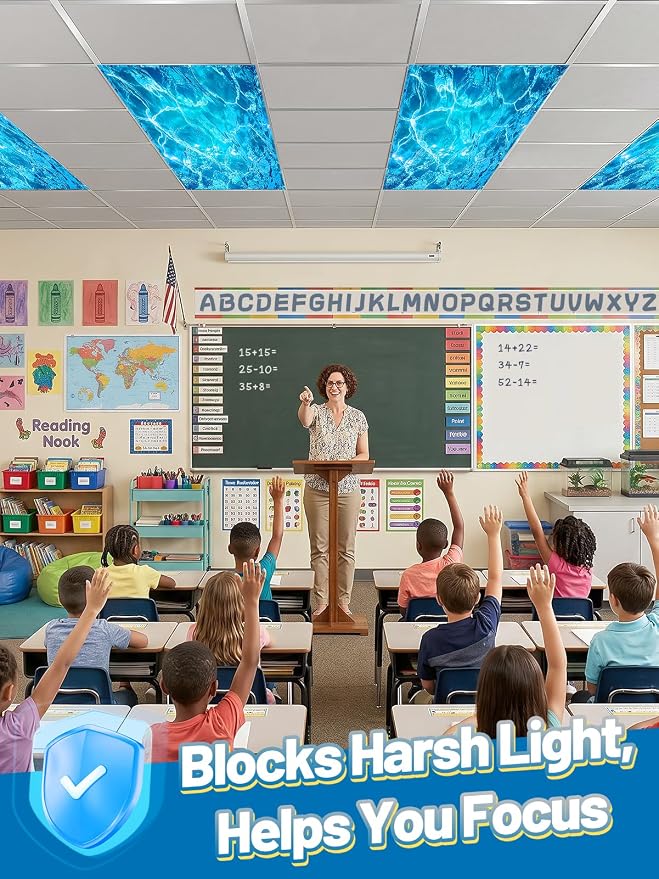 Fluorescent Light Covers with 10 Strong Magnets - Image 6