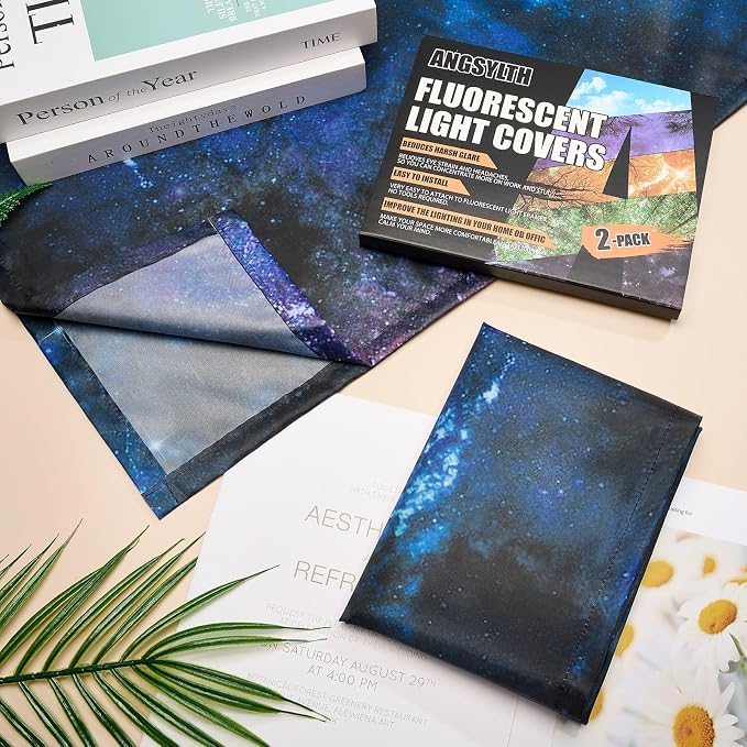 ANGSYLTH 2 Pcs Fluorescent Light Covers - Image 6
