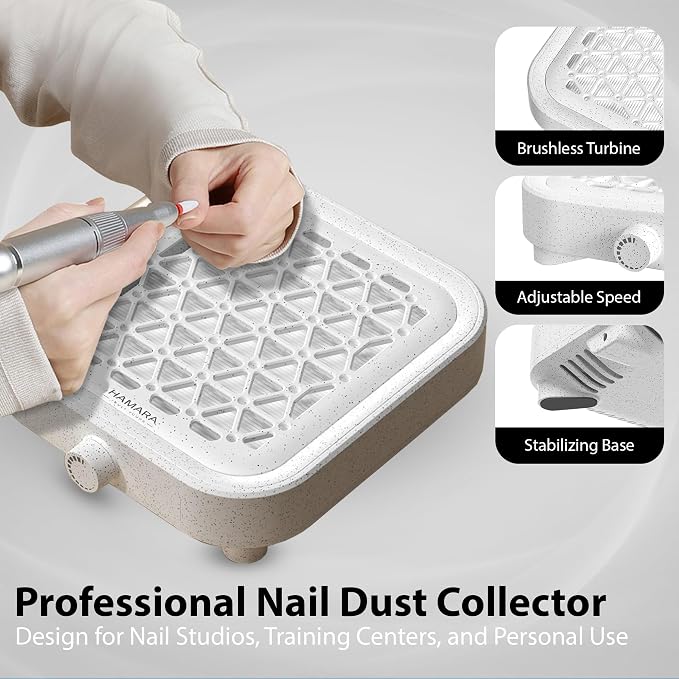 Nail Dust Collector Quiet & Powerful - Image 5