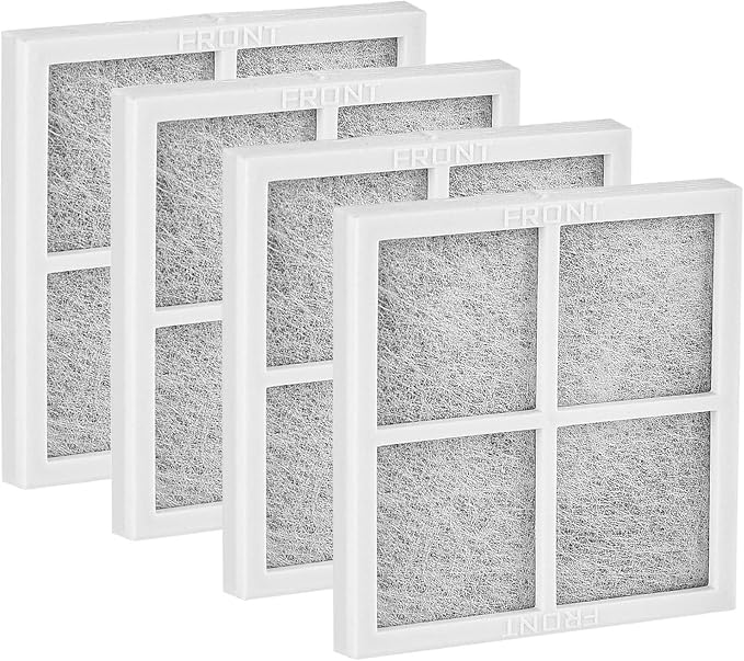 4 Pack Refrigerator Air Filter Replacement, Compatible by Guarm