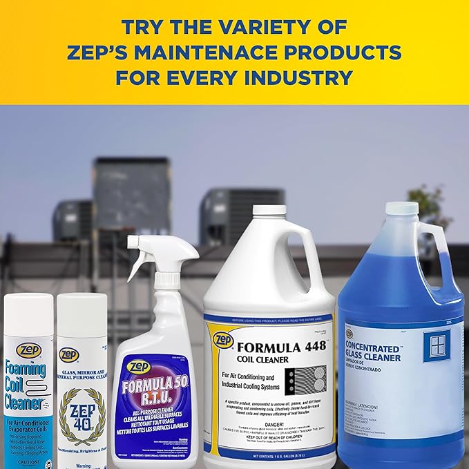Zep Foaming Coil Cleaner - 20 oz - 20201 - Professional Strength Quickly Cleans - Image 6