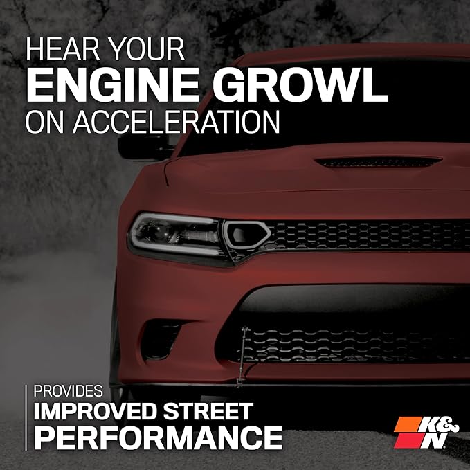 K&N Cold Air Intake System: High-Flow Air Filter, Increase Performance & - Image 7