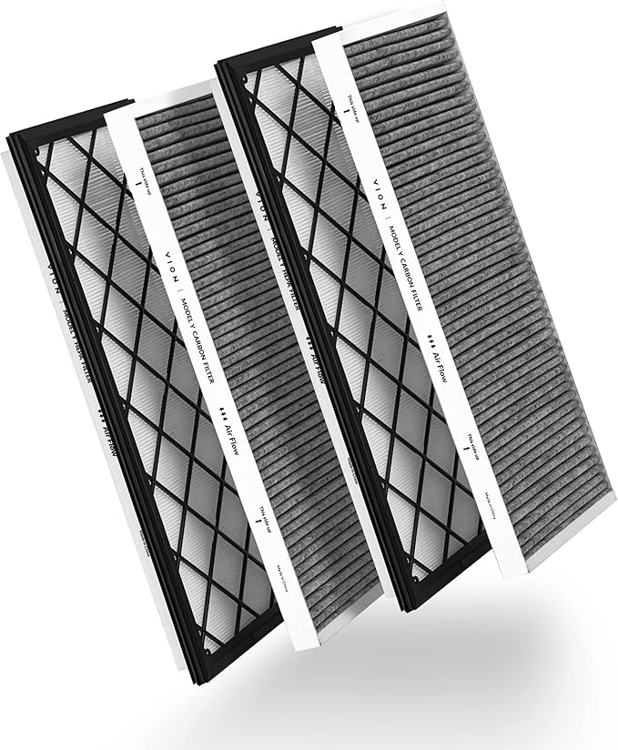 VION Model Y Front Trunk HEPA Carbon Air Filters Kit - Image 2