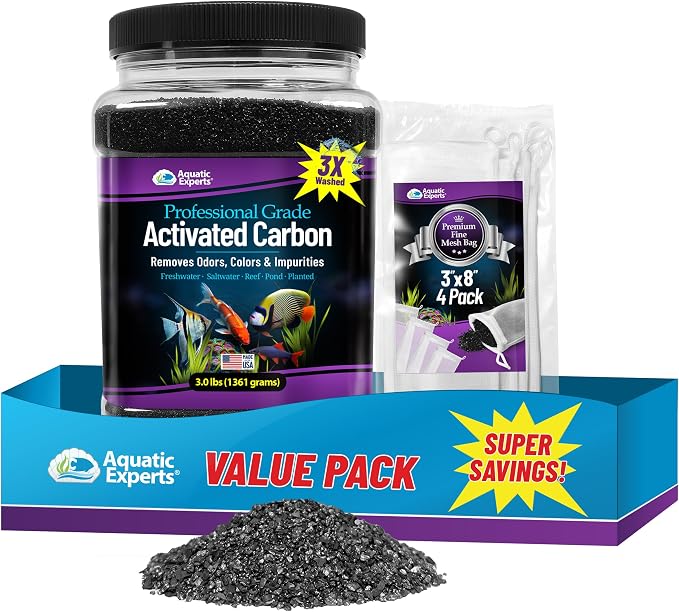 Premium Activated Carbon, Aquarium Carbon by AquaticExperts