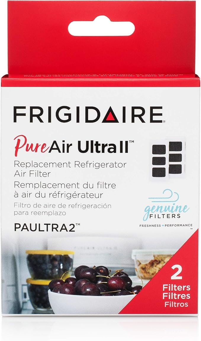 Frigidaire PAULTRAII2PK PAULTRA2 Pure Air Ultra II 2 Pack Air Filter, 3.8" x - Image 2
