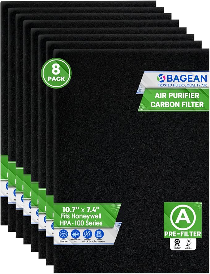 Bagean HPA100 Carbon Pre Filter A Compatible by Bagean