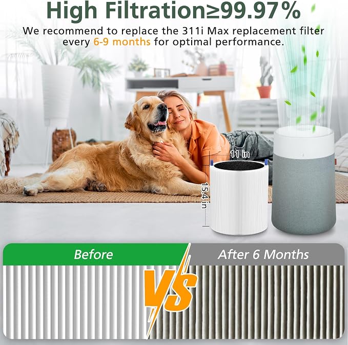 2 Pack 311i Max Replacement Filter Compatible - Image 6